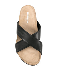 schwarze Sandalen von DSQUARED2