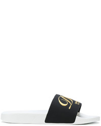 schwarze Sandalen von Dolce & Gabbana