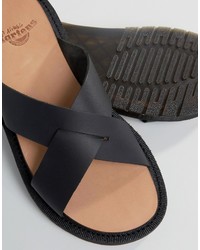 schwarze Sandalen von Dr. Martens