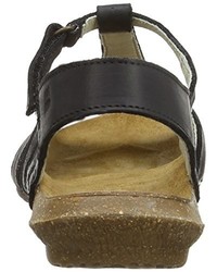 schwarze Sandalen von El Naturalista