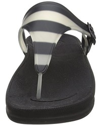 schwarze Sandalen von FitFlop