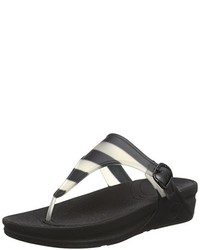 schwarze Sandalen von FitFlop