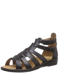 schwarze Sandalen von Ganter