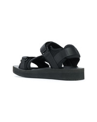 schwarze Sandalen von Suicoke