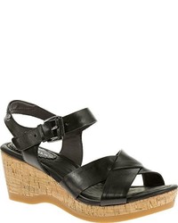 schwarze Sandalen von Hush Puppies