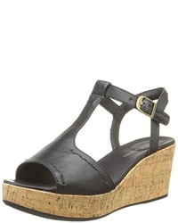 schwarze Sandalen von Hush Puppies