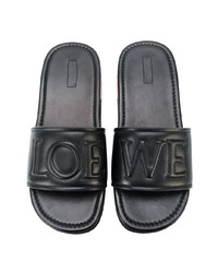 schwarze Sandalen von Loewe