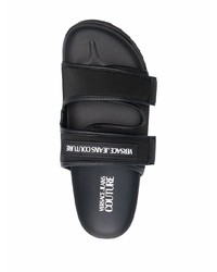 schwarze Sandalen von VERSACE JEANS COUTURE