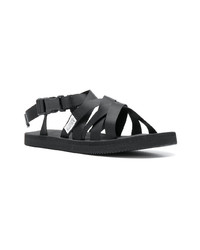 schwarze Sandalen von Suicoke