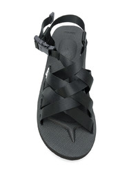 schwarze Sandalen von Suicoke