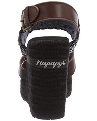 schwarze Sandalen von Napapijri