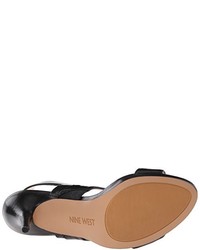 schwarze Sandalen von Nine West