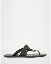 schwarze Sandalen von Vivienne Westwood