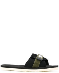 schwarze Sandalen von Suicoke