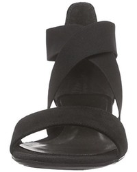 schwarze Sandalen von Tamaris