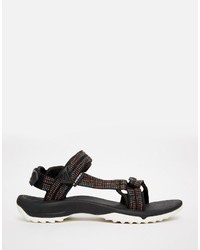 schwarze Sandalen von Teva