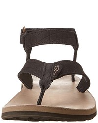 schwarze Sandalen von Teva