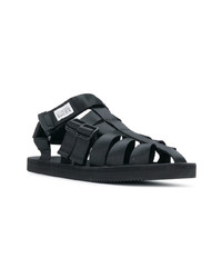 schwarze Sandalen von Suicoke