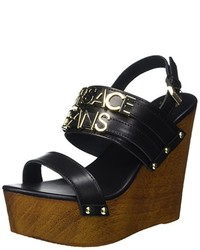 schwarze Sandalen von Versace Jeans (VES6U)