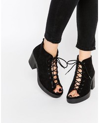 schwarze Sandaletten von Asos