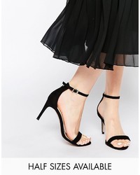 schwarze Sandaletten von Asos