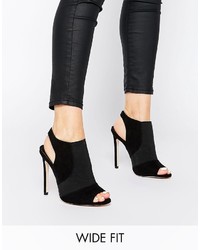 schwarze Sandaletten von Asos