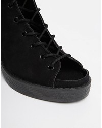 schwarze Sandaletten von Asos