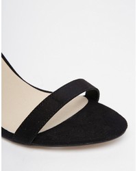 schwarze Sandaletten von Asos