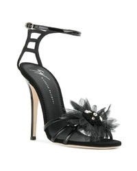 schwarze Sandaletten von Giuseppe Zanotti Design