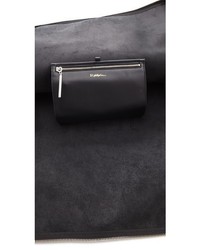 schwarze Satchel-Tasche aus Leder von 3.1 Phillip Lim