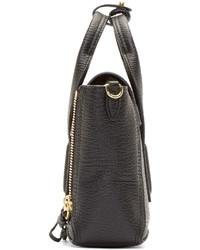 schwarze Satchel-Tasche aus Leder von 3.1 Phillip Lim