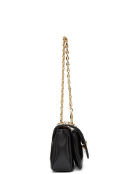 schwarze Satchel-Tasche aus Leder von Gucci