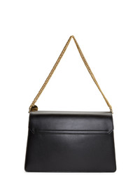 schwarze Satchel-Tasche aus Leder von Givenchy