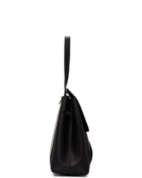 schwarze Satchel-Tasche aus Leder von Mansur Gavriel