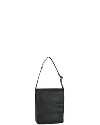 schwarze Satchel-Tasche aus Leder von Mika Lederwaren
