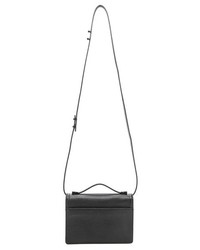 schwarze Satchel-Tasche aus Leder von Loeffler Randall