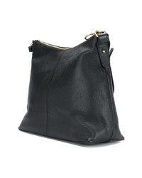 schwarze Satchel-Tasche aus Leder von See by Chloe