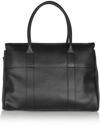 schwarze Satchel-Tasche aus Leder von Mulberry