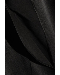 schwarze Satin Bluse von Narciso Rodriguez