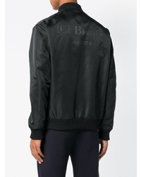 schwarze Satin Bomberjacke von Iceberg