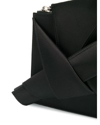 schwarze Satin Clutch von N°21