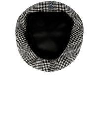 schwarze Schiebermütze von Kangol