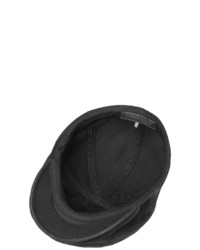 schwarze Schiebermütze von Stetson