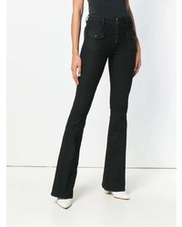 schwarze Schlaghose von Victoria Victoria Beckham