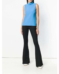 schwarze Schlaghose von Victoria Victoria Beckham