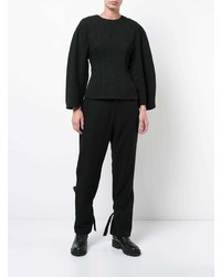 schwarze Schlaghose von Yohji Yamamoto