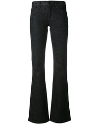 schwarze Schlagjeans von Armani Jeans