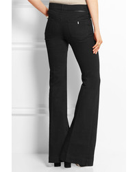 schwarze Schlagjeans von Stella McCartney