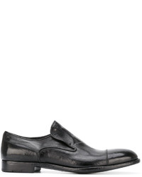 schwarze Schuhe aus Leder von Alberto Fasciani