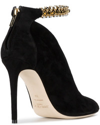 schwarze Schuhe aus Leder von Jimmy Choo